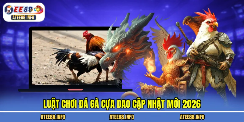 Luật chơi đá gà cựa dao cập nhật mới 2026
