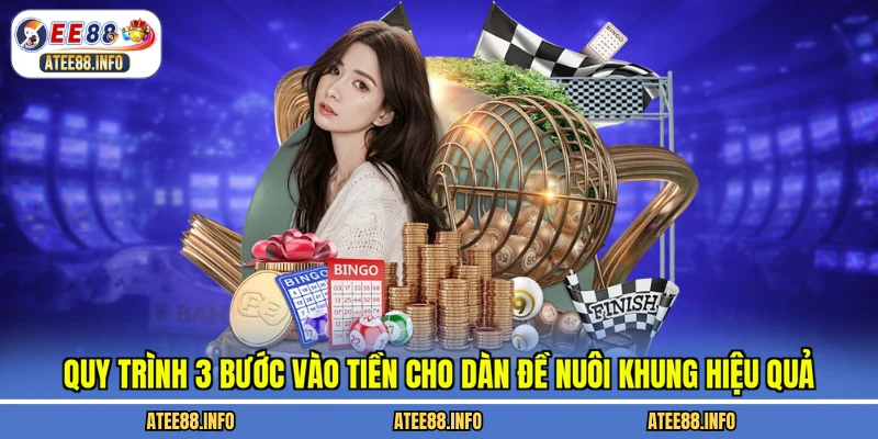 Quy trình 3 bước vào tiền cho dàn đề nuôi khung hiệu quả